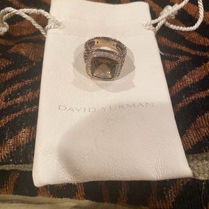 David Yurman Smokey Quartz Ring